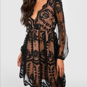 Boohoo Lace Dress